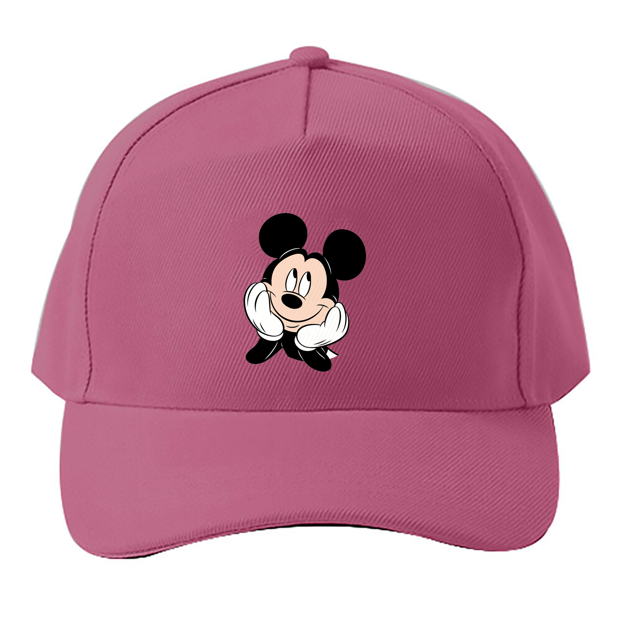 （画像用） ミッキーマウス Mickey Mouse ベースボールキャップ 綿100％ 男女兼用 帽子 スポーツ